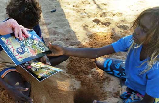 bible kits for aboriginal children in australia